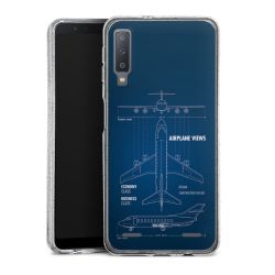 Carry Case Hülle Transparent/glitter ohne Band