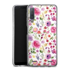 Carry Case Hülle Transparent/glitter ohne Band