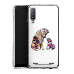 Carry Case Hülle Transparent/glitter ohne Band