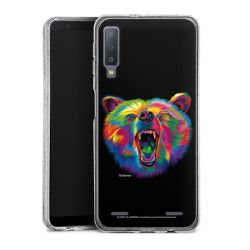 Carry Case Hülle Transparent/glitter ohne Band