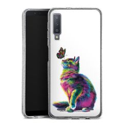 Carry Case Hülle Transparent/glitter ohne Band