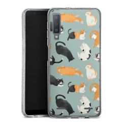 Carry Case Hülle Transparent/glitter ohne Band