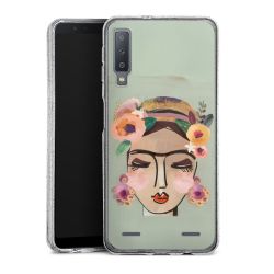 Carry Case Hülle Transparent/glitter ohne Band