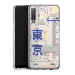 Carry Case Hülle Transparent/glitter ohne Band