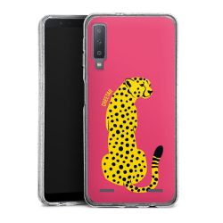 Carry Case Hülle Transparent/glitter ohne Band