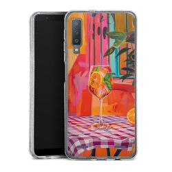 Carry Case Hülle Transparent/glitter ohne Band