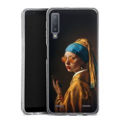 Carry Case Hülle Transparent/glitter ohne Band