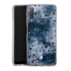 Carry Case Hülle Transparent/glitter ohne Band