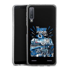 Carry Case Hülle Transparent/glitter ohne Band