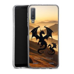 Carry Case Hülle Transparent/glitter ohne Band