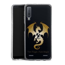 Carry Case Hülle Transparent/glitter ohne Band