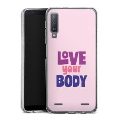 Carry Case Hülle Transparent/glitter ohne Band