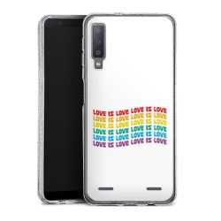 Carry Case Hülle Transparent/glitter ohne Band