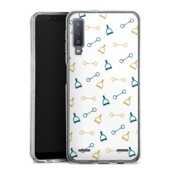 Carry Case Hülle Transparent/glitter ohne Band