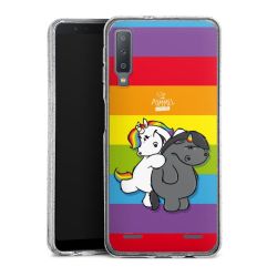 Carry Case Hülle Transparent/glitter ohne Band