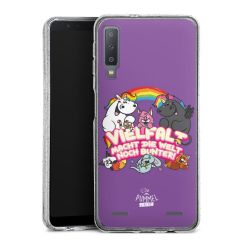 Carry Case Hülle Transparent/glitter ohne Band