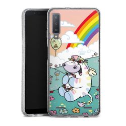 Carry Case Hülle Transparent/glitter ohne Band