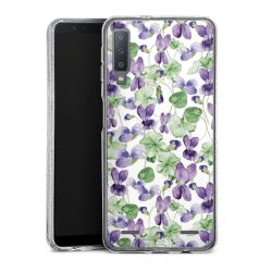 Carry Case Hülle Transparent/glitter ohne Band