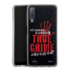 Carry Case Hülle Transparent/glitter ohne Band