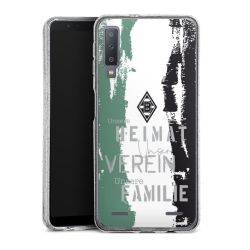 Carry Case Hülle Transparent/glitter ohne Band