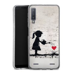 Carry Case Hülle Transparent/glitter ohne Band