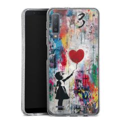 Carry Case Hülle Transparent/glitter ohne Band