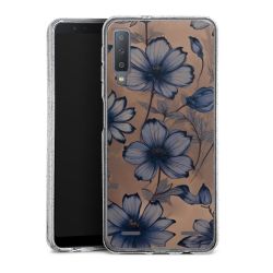 Carry Case Hülle Transparent/glitter ohne Band