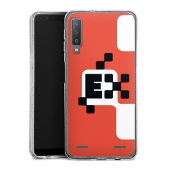 Carry Case Hülle Transparent/glitter ohne Band