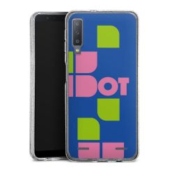 Carry Case Hülle Transparent/glitter ohne Band