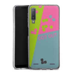 Carry Case Hülle Transparent/glitter ohne Band