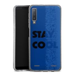 Carry Case Hülle Transparent/glitter ohne Band