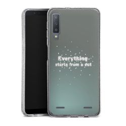 Carry Case Hülle Transparent/glitter ohne Band