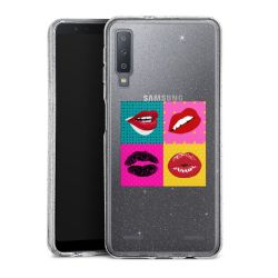 Carry Case Hülle Transparent/glitter ohne Band