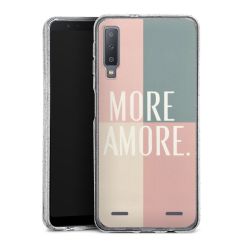 Carry Case Hülle Transparent/glitter ohne Band