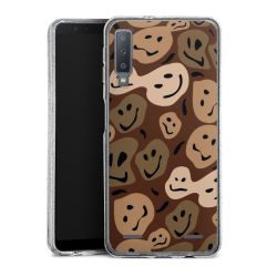 Carry Case Hülle Transparent/glitter ohne Band