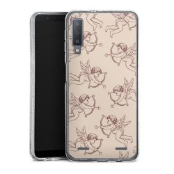 Carry Case Hülle Transparent/glitter ohne Band