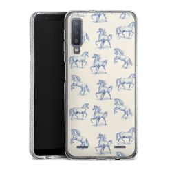 Carry Case Hülle Transparent/glitter ohne Band