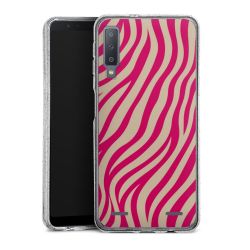 Carry Case Hülle Transparent/glitter ohne Band