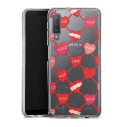 Carry Case Hülle Transparent/glitter ohne Band