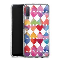 Carry Case Hülle Transparent/glitter ohne Band