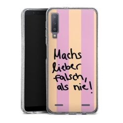 Carry Case Hülle Transparent/glitter ohne Band