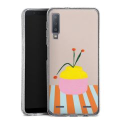 Carry Case Hülle Transparent/glitter ohne Band