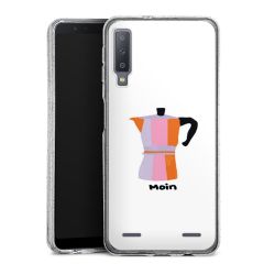 Carry Case Hülle Transparent/glitter ohne Band