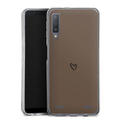 Carry Case Hülle Transparent/glitter ohne Band