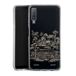 Carry Case Hülle Transparent/glitter ohne Band