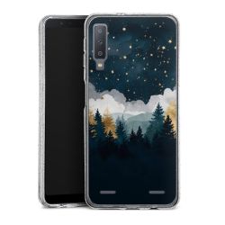 Carry Case Hülle Transparent/glitter ohne Band