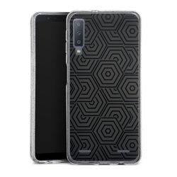 Carry Case Hülle Transparent/glitter ohne Band