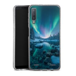 Carry Case Hülle Transparent/glitter ohne Band