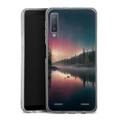 Carry Case Hülle Transparent/glitter ohne Band