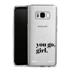 Carry Case Hülle Transparent/glitter ohne Band